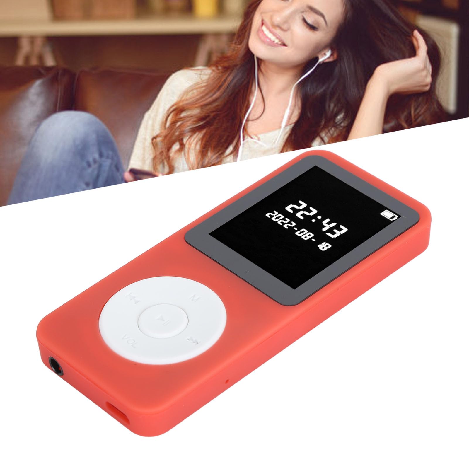 Amazon.co.jp: MP3プレーヤー、1.77インチLCDスクリーン